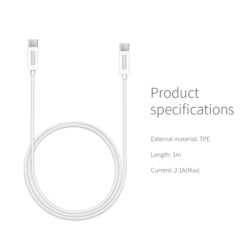 Кабель Nillkin Type C 2A для быстрой зарядки USB кабель передачи данных Samsung Xiaomi Huawei Tablet