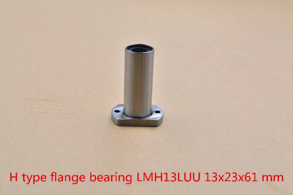 

13mmx23mmx61mm LMH13LUU LMT13LUU oval flange long linear bearing for 13mm rod round shaft cnc 1pcs