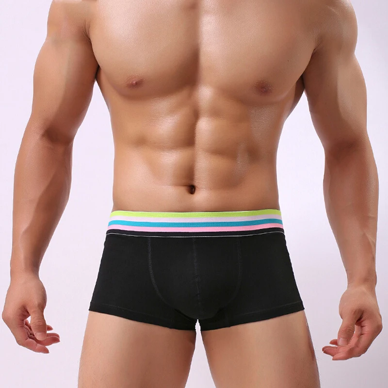 Мужские боксеры нижнее белье шорты для мужчин мужские трусы Cuecas Masculina хлопковые