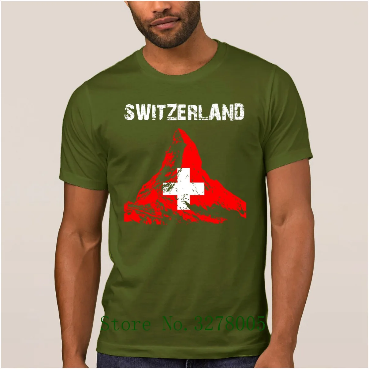 La Maxpa Nation Design Switzerland Matterhorn Fit Мужская футболка Sunlight мужская футболка мужская одежда футболка с круглым воротником большая