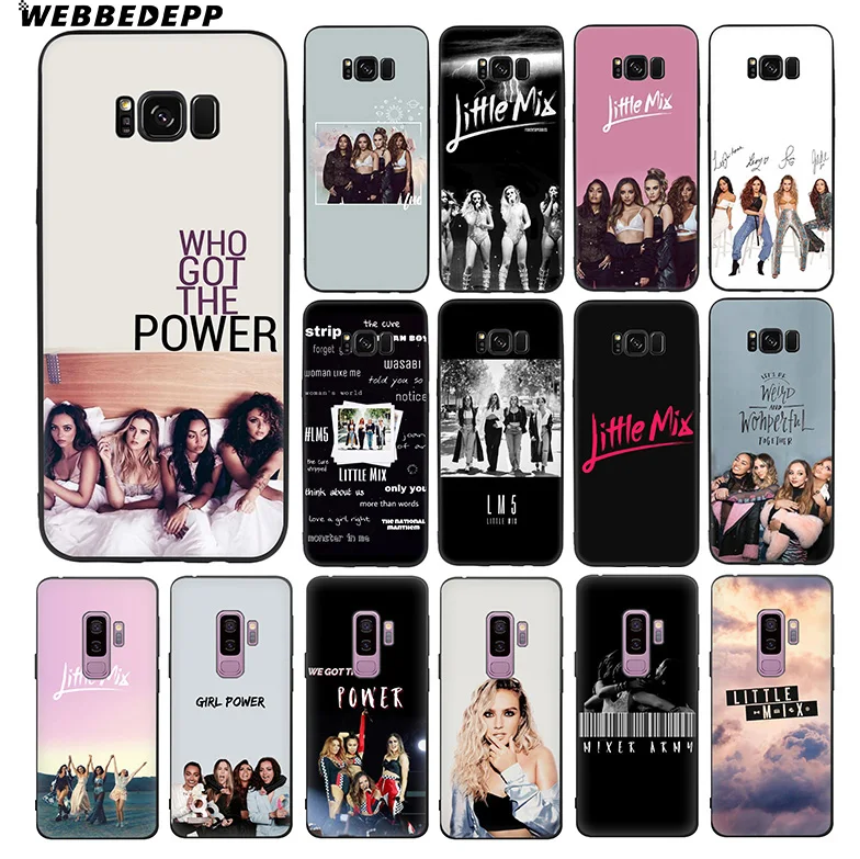 WEBBEDEPP Little Mix Girl Soft TPU Silicone Case for Samsung Galaxy S10 S10e S9 S8 Plus S7 S6 Edge &amp J6 |
