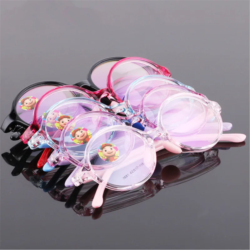 Очки для мальчиков и девочек легкие очки с гибкой оправой детские по рецепту