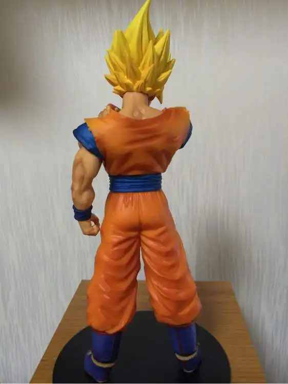 Новая горячая распродажа ROS Dragon Ball Z Вегета Son Goku Kakarotto Супер saiyan 22 см ПВХ подарок
