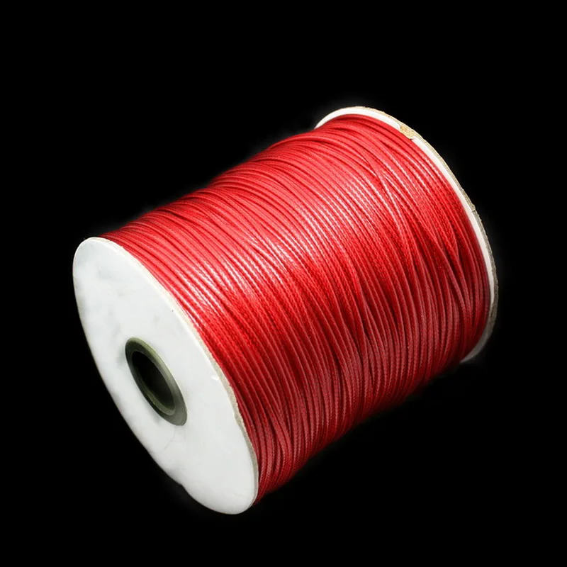 5 метров 2 мм вощеная нить хлопок шнур веревка ремень Ожерелье Веревка бисера