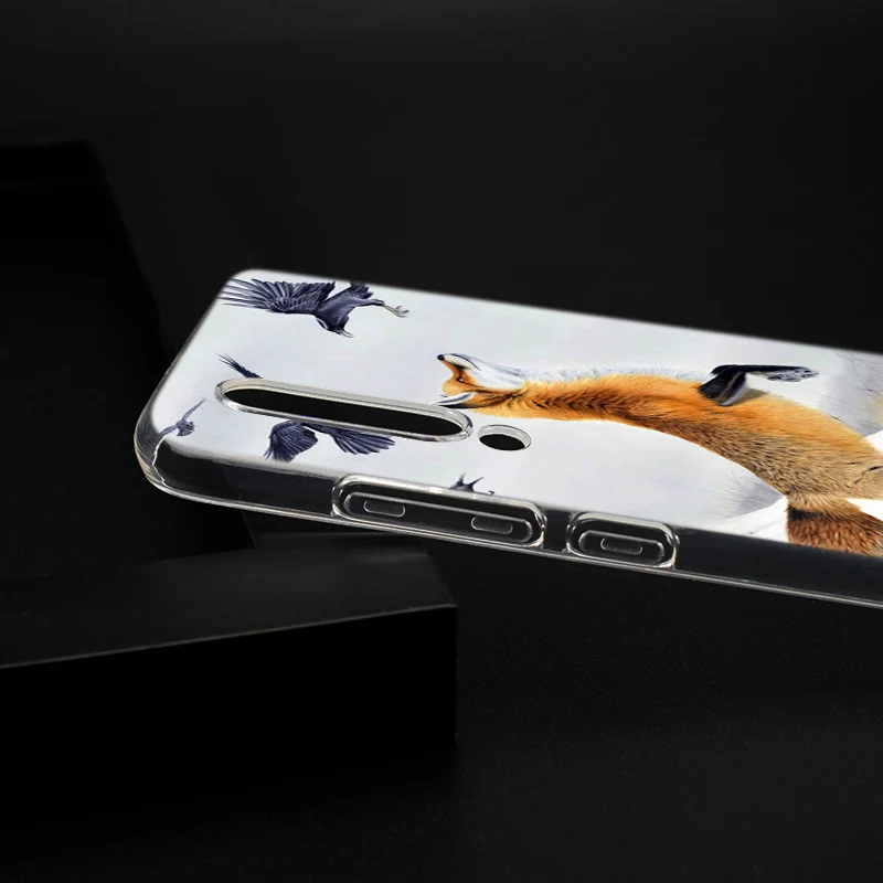 Лидер продаж, с изображением лисички силиконовый чехол для Xiaomi Pocophone F1 9T 9 9SE 8 A2 Lite A1 A2 Mix3 Redmi K20 7A Note 4 4X5 6 7 Pro S2 крышка