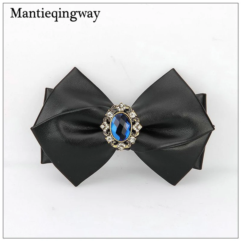 Mantieqingway Высокое качество 12*8 см ПУ Банкетный бабочкой для Для мужчин модные