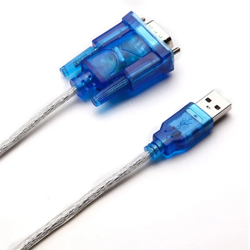 Оптовая продажа USB к RS232 последовательный Порты и разъёмы 9 контакты DB9 кабель