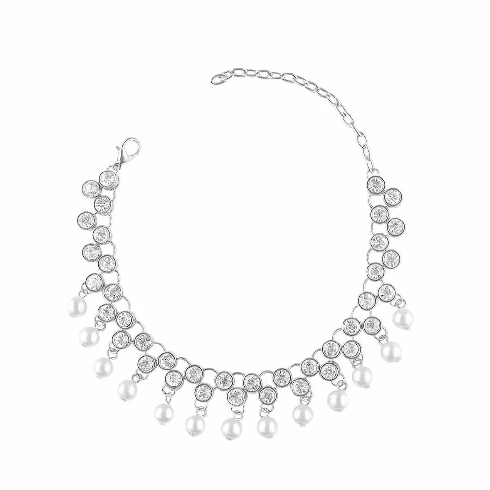 

2018 New Fashion Beach Foot Bracelet on The Leg Women Anklets Chain Barefoot Sandals Ankle Jewelry Halhal For Women/Children