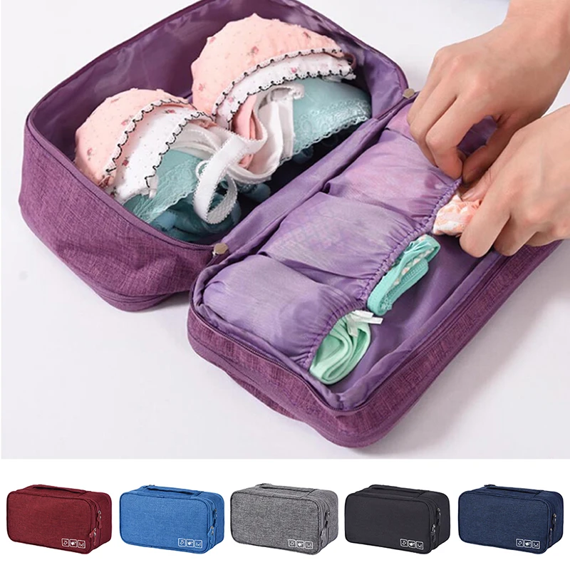 Дорожная сумка для хранения бюстгальтеров и нижнего белья носков|Дорожные сумки|