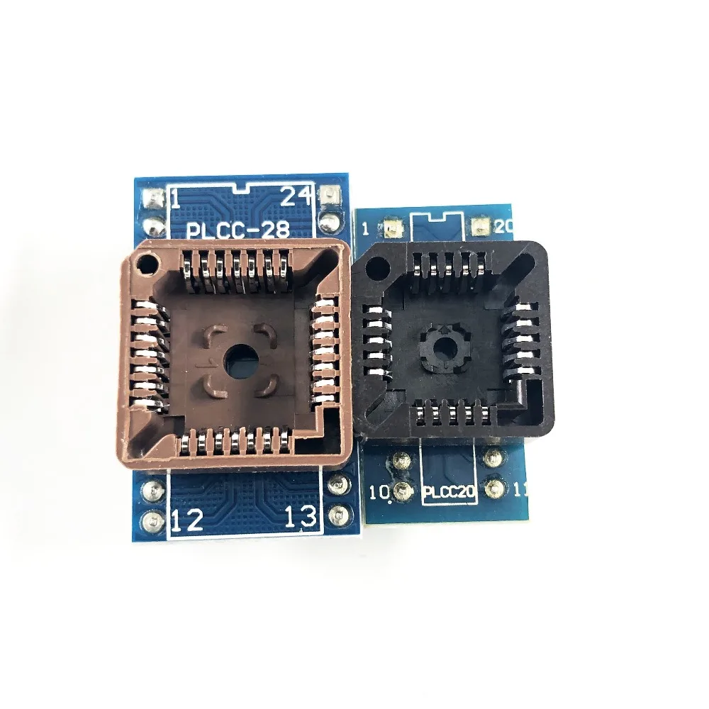 Программируемая розетка PLCC20 PCC28 PLCC32 PLCC44 адаптер BIOS рабочий для RT809H RT809F