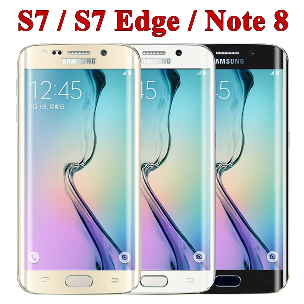 For Samsung Galaxy S7 Glass Screen Protector Edge Tempered Note 8 3D Curved Full Cover Protective Film Glas | Мобильные телефоны и