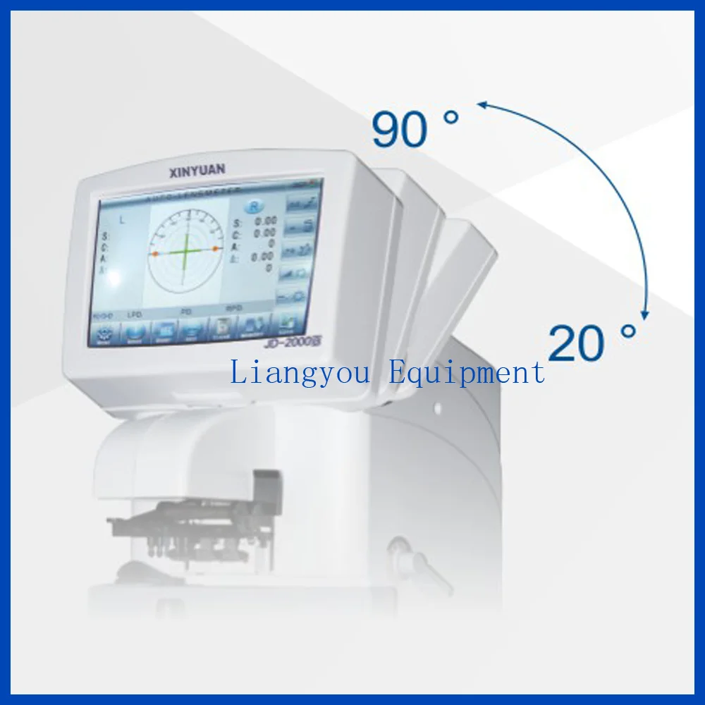 Цифровой измеритель линз Lensmeter Focimeter Lensometer JD-2000B | Инструменты