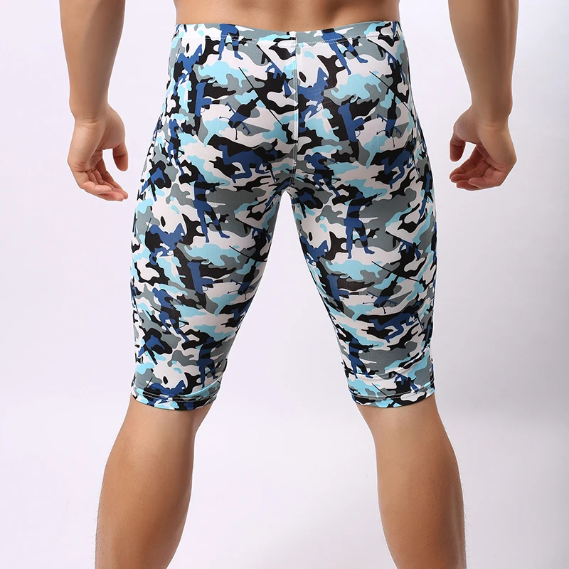 Мужская пижама для фитнеса с камуфляжным принтом размеры S M L | одежда