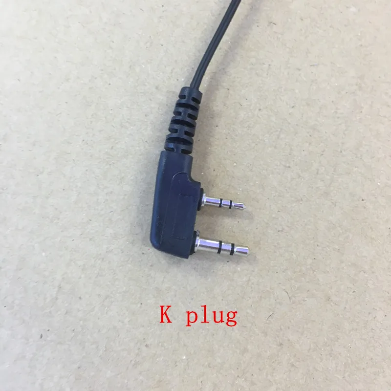 Honghuismart прозрачная Воздушная трубка Регулировка громкости K разъем для Kenwood Baofeng BF