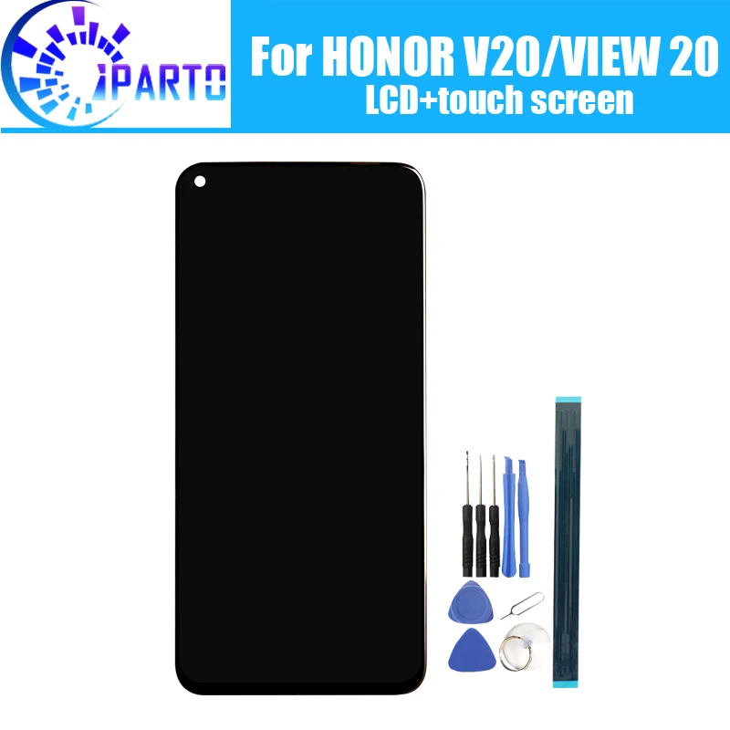 Для Huawei HONOR VIEW 20 ЖК-дисплей + сенсорный экран дигитайзер в сборе 100% новый