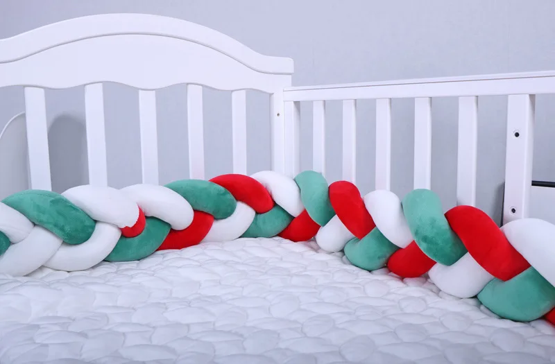 Датский Стиль Хлопок для детской кроватки в узелковом стиле детская кроватка