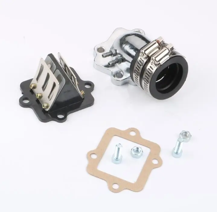 Manifold kit Высокая производительность впускного коллектора Рид клапаны для YAMAHA BWS 100 Zuma 100 YW100 2T - Цвет: Manifold kit