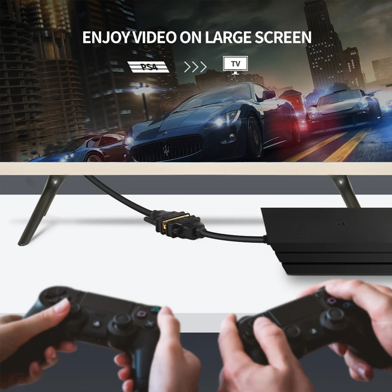 Ugreen HDMI совместим с DVI 24 + 5 адаптером Male I Женский конвертер адаптер Поддержка 1080P