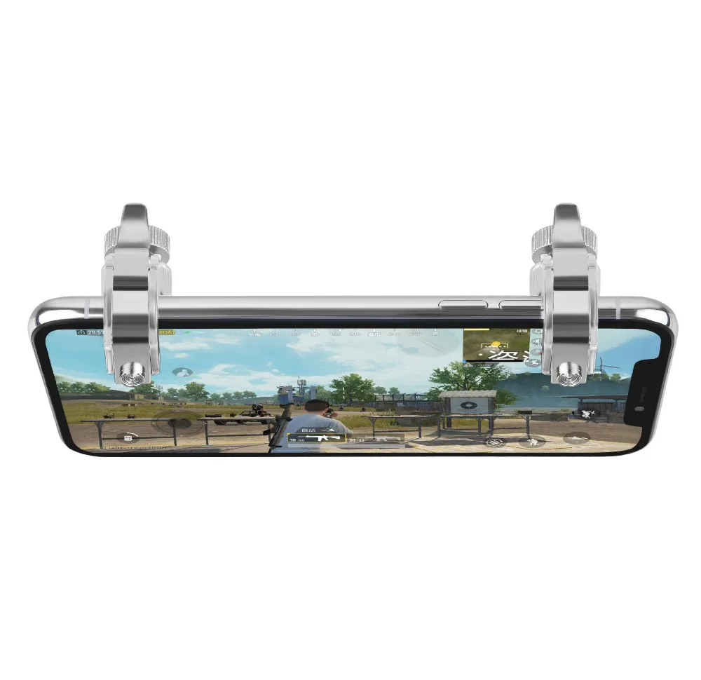 

Metal Transparent Quick Shooting Button Mobile Game Controller Mobile Phone Gun Game Accessories for Jedi Survival