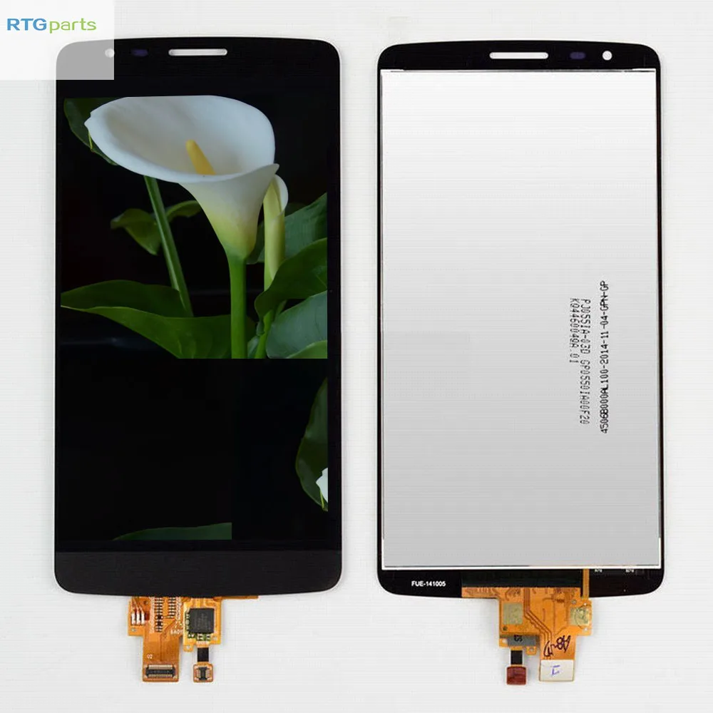 RTGparts LCD кодирующий преобразователь сенсорного экрана в сборе для LG G3 Stylus D690