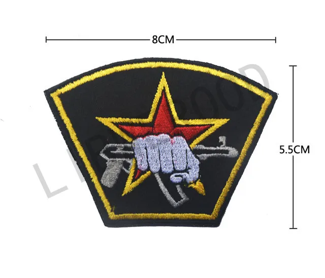 R6 Русская армия шеврон патч пилот люди России военная полиция полоса Крымская операция армия солдат нашивки значки аппликация - Цвет: R6