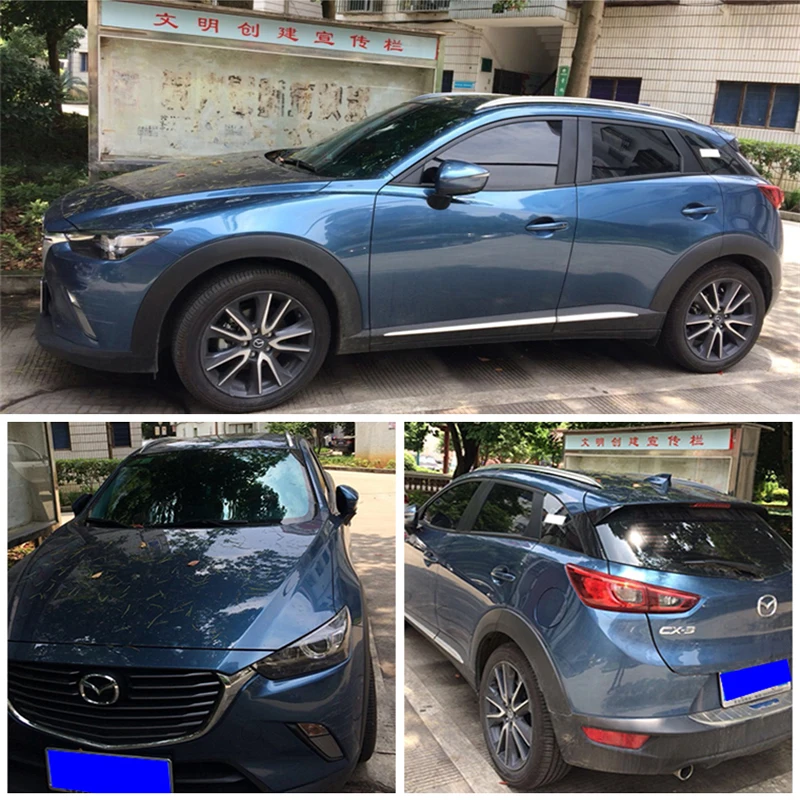 Рейки на крышу для Mazda CX 3 CX3 2016 2017 2018 2019 барная стойка багажа верхние рейки из