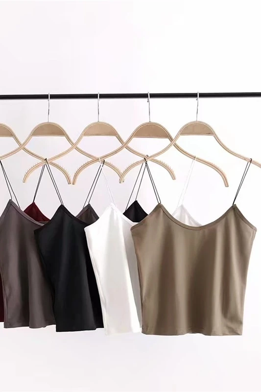 В Новинка весны и лета 2018 Европейский женский жилет короткий тонкий твердый