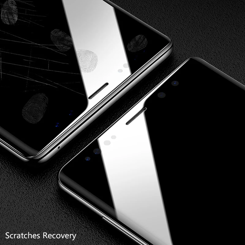 CHYI для samsung note 9 Оригинальное защитное стекло изогнутая силиконовая пленка Защита