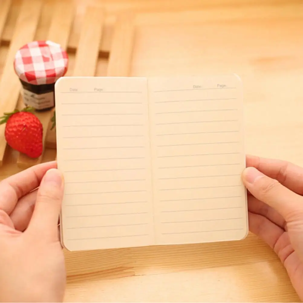 Милые школьные принадлежности Звездный блокнот мини карманный журнал бумажная