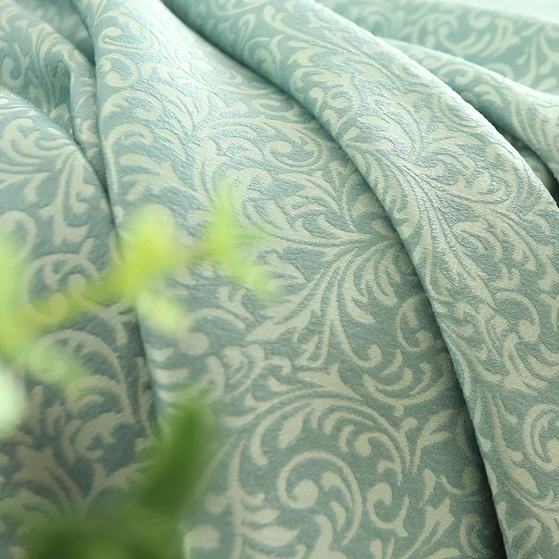 Европейские высококачественные занавески с вышивкой на заказ для гостиной