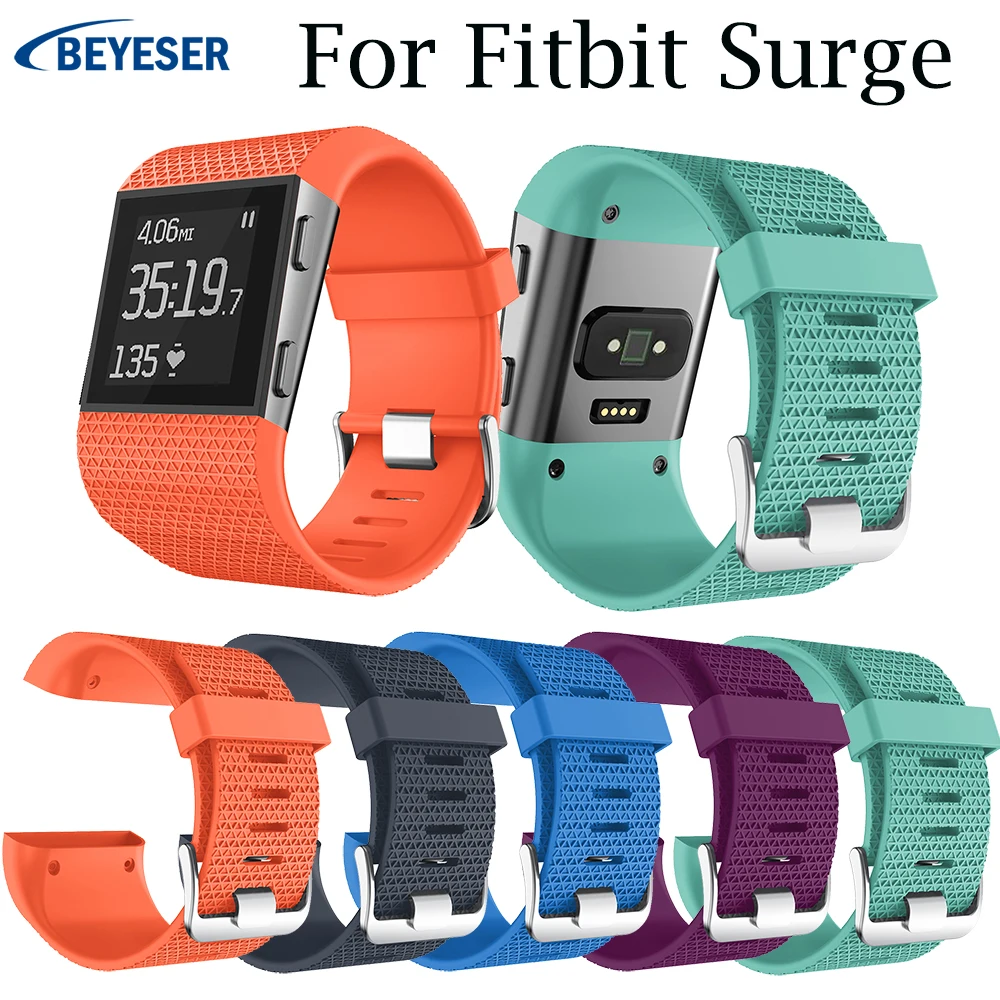 Ремешок для часов Fitbit сменный спортивный силиконовый браслет наручных