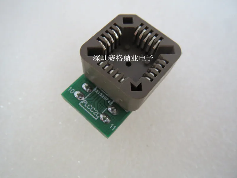 Оригинальный ключ IC тестовое сиденье PLCC20/DIP20 горящая программа PLCC20 DIP20 гнездо
