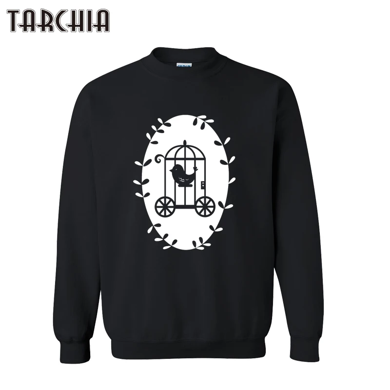 

TARCHIA Sweatshirt Men Cageling Printed Hoodies Long Sleeve Hoodie Mens Casual Fit Pullover Men's Tracksuits Moleton Masculino