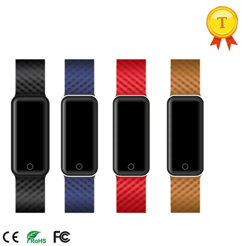 2017 модный умный браслет с контролем ЭКГ и даты приложением пульсометр хороший