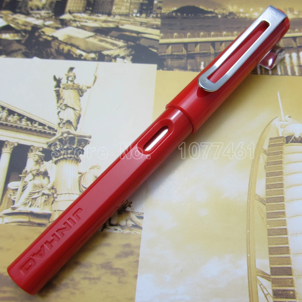 Перьевая ручка Jinhao J3T52 для офиса черный белый красный синий зеленый желтый