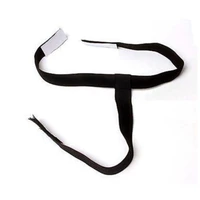 wholesale 100 pcslot high quality black headstraps for google cardboard vr virtual reality 3d glasses diy head mount strap