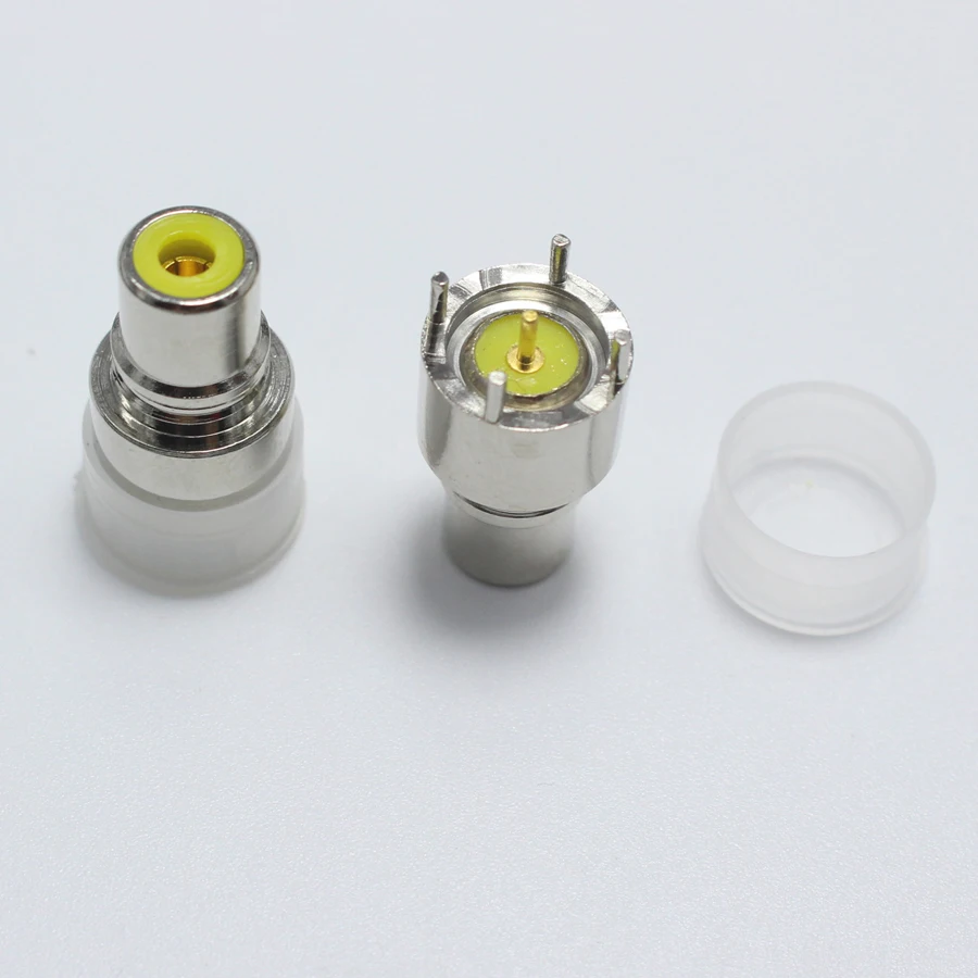 1 шт. медный разъем RCA 4 контактный гнездовой фоторазъем DIP печатная плата гнездо
