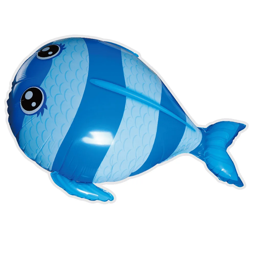 Fish Blue RC пульт дистанционного управления Летающая акула воздушный шар гелий надувной Blimp Клоун Рыба животное рыба взаимодействие интерес подростков - Цвет: Fish Blue