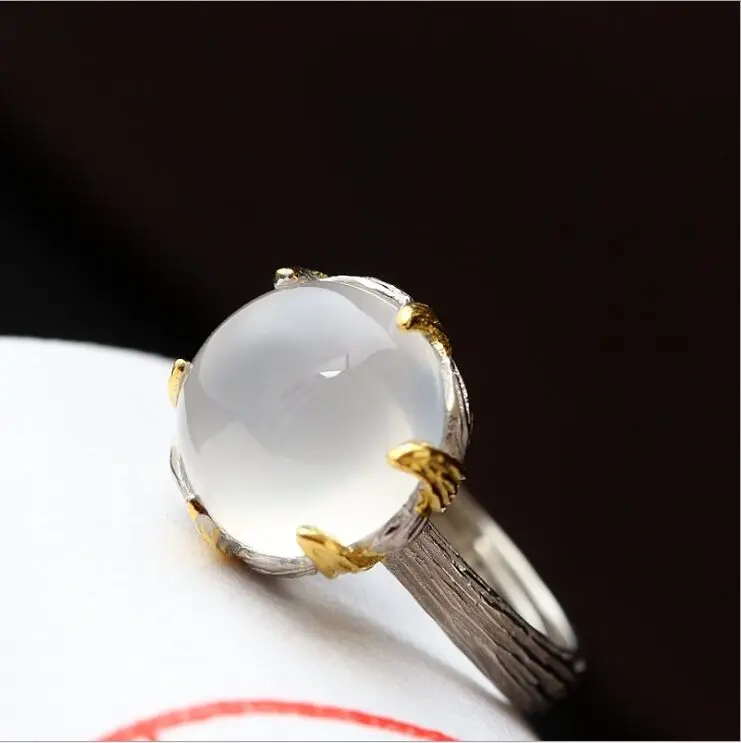 Серебряный макияж BOCAI Индия Непал Бали серебро действует роль руки радуга синяя