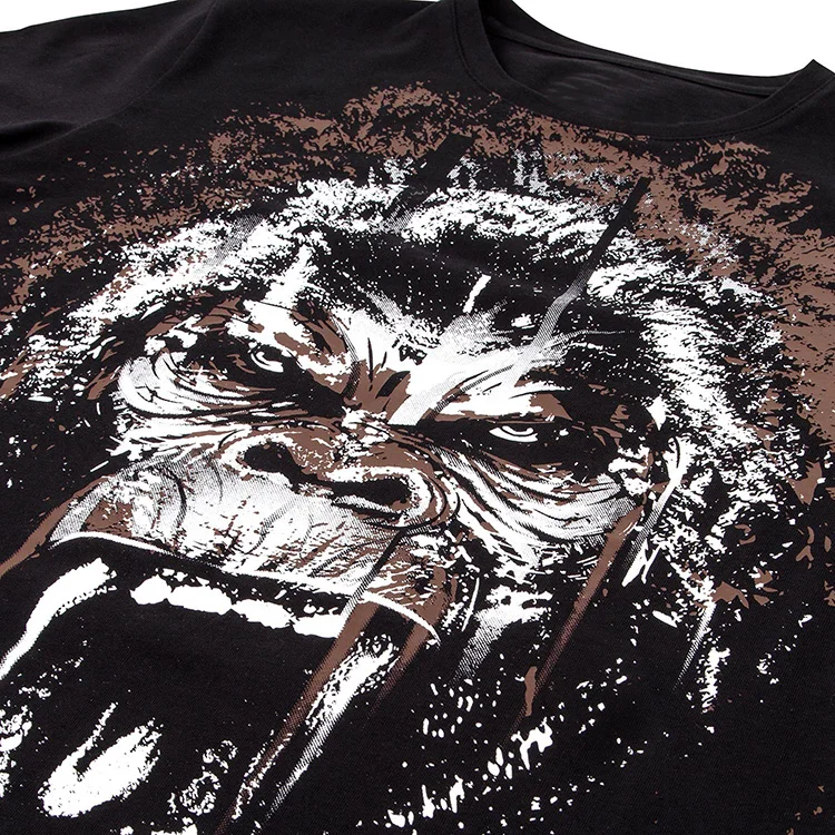MMA Angry gorilla быстросохнущая футболка с короткими рукавами для занятий фитнесом