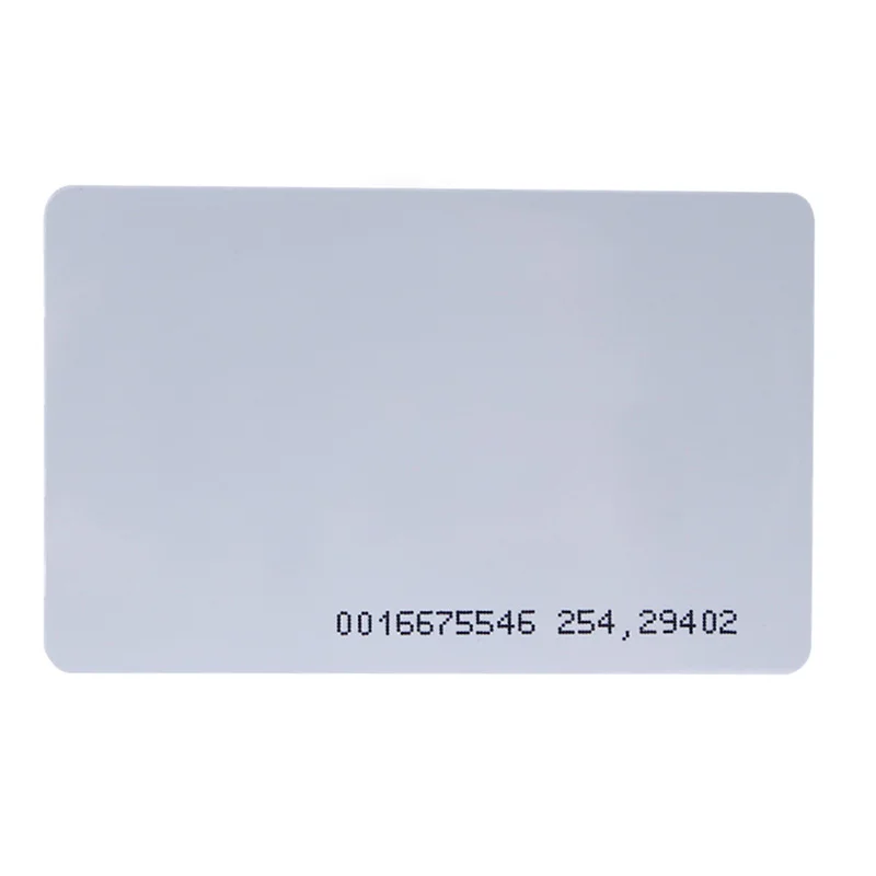 Смарт карта управления доступом 125 кГц 10/20/50/100 кГц|card proximity|access control card125khz rfid |