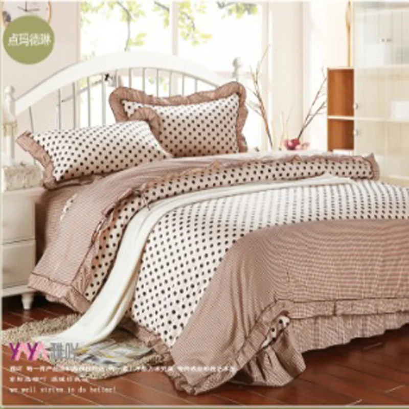 Постельные принадлежности корейские одеяла простыня хлопок черный белый в