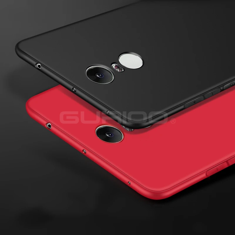 GURIOO для Xiaomi Redmi Note 4x Чехол Мягкий ТПУ тонкий силиконовый матовый защитный чехол
