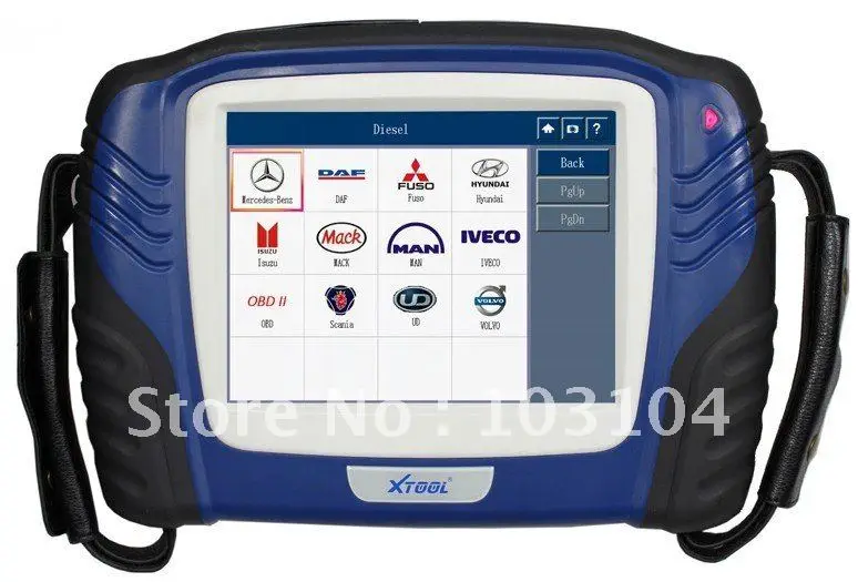 Xtool оригинальный диагностический инструмент тележки PS2 дизель автоинструмент