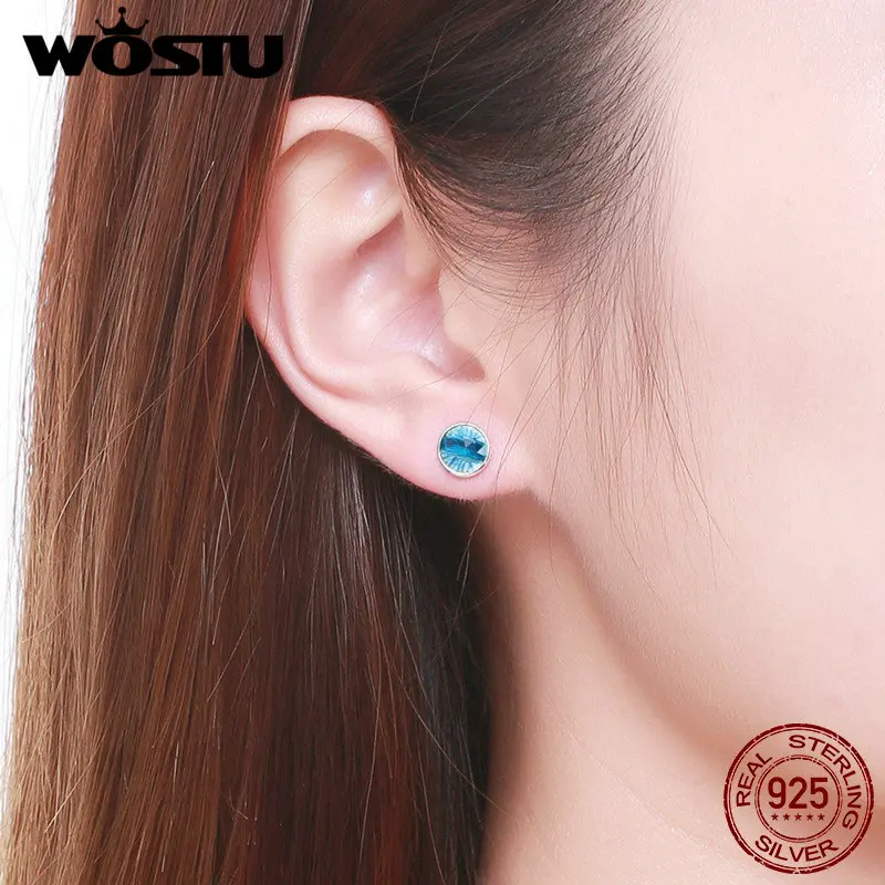 Женские серьги-гвоздики в виде капли из серебра 100% пробы | Украшения и аксессуары