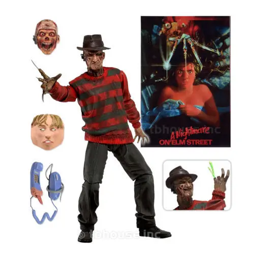NECA 21 см a &quotКошмар на улице Вязов&quot Фредди Крюгер ночные кошмары игрушки
