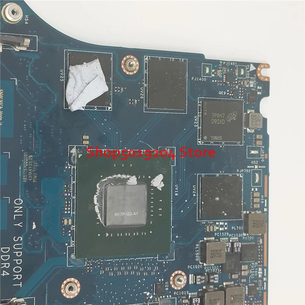 Материнская плата для ноутбука DELL XPS 9560 i5 7300HQ SR32S GTX 1050 CAM00/01 LA E331P материнская
