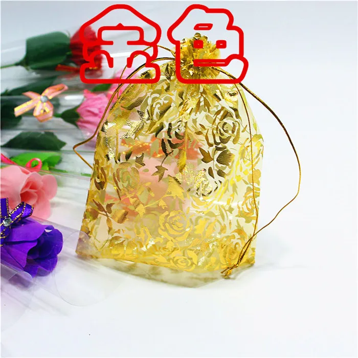 25 шт. органзы подарочные пакеты на Рождество и Хеллоуин Свадебная отделка сумка