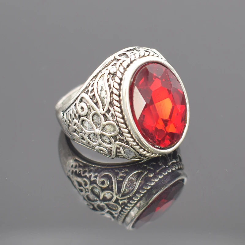 20 шт. модное кольцо для женщин ювелирные изделия цветное стекло Винтажное