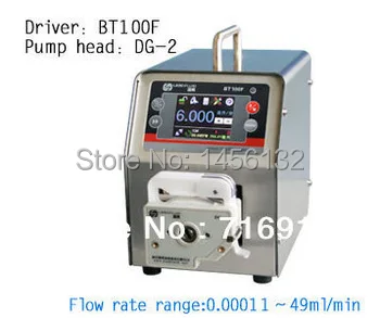 

BT100F DG10-2 touch screen Intelligent Dispensing Peristaltic Pump Liquid Tubing industry Precise Control 0.00011-20 ml/min